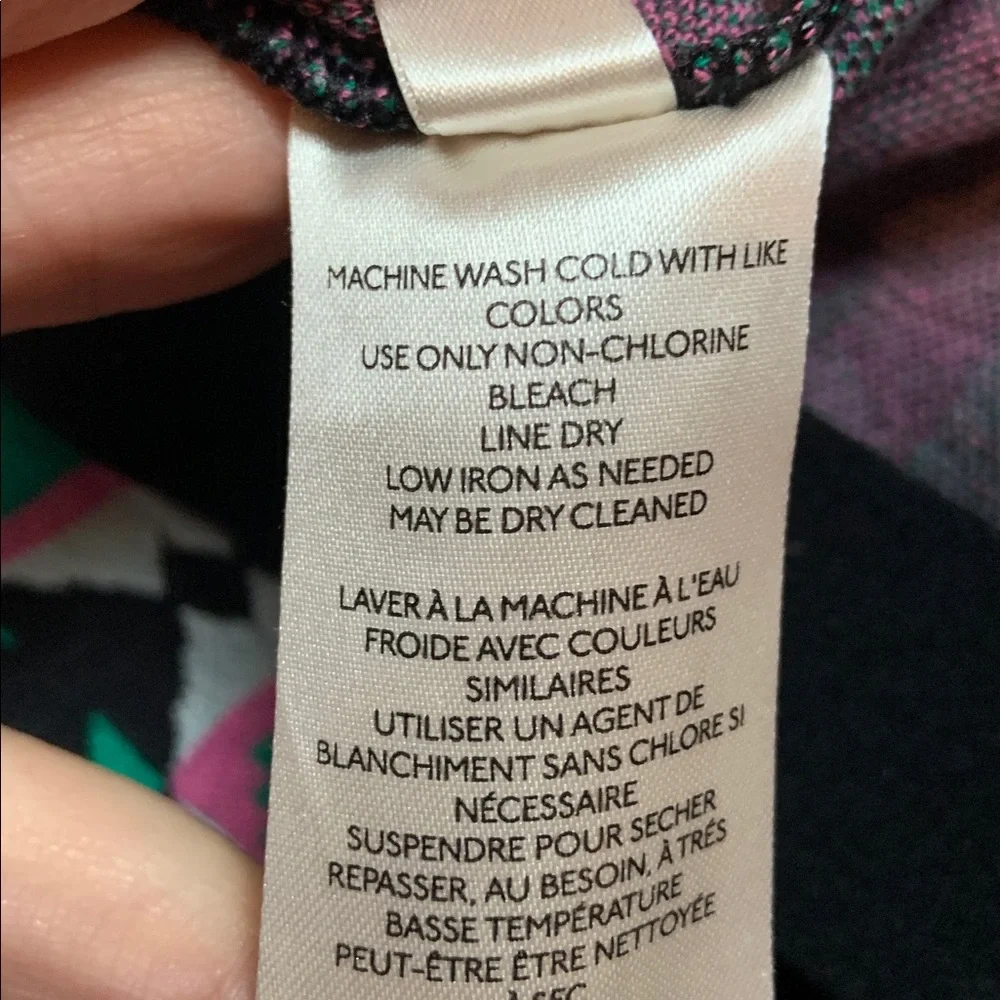 Anthropologie Maeve geometric cropped kick flares - Picture 6 of 7